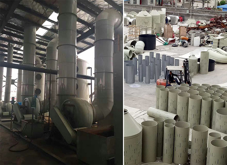 pp管道(dào)安裝案例